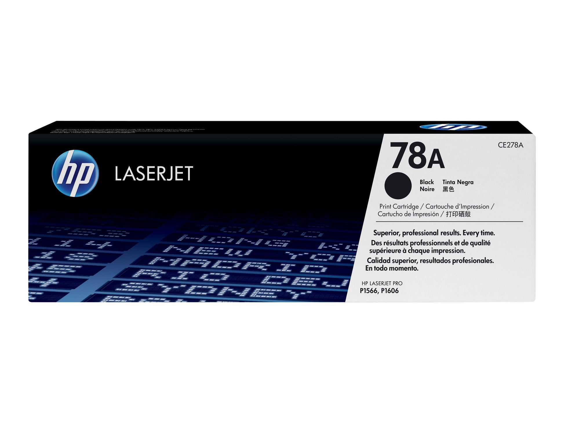HP 78A - Negro - original - LaserJet - cartucho de tóner (CE278A) - para LaserJet Pro M1536dnf, P1566, P1606DN-6