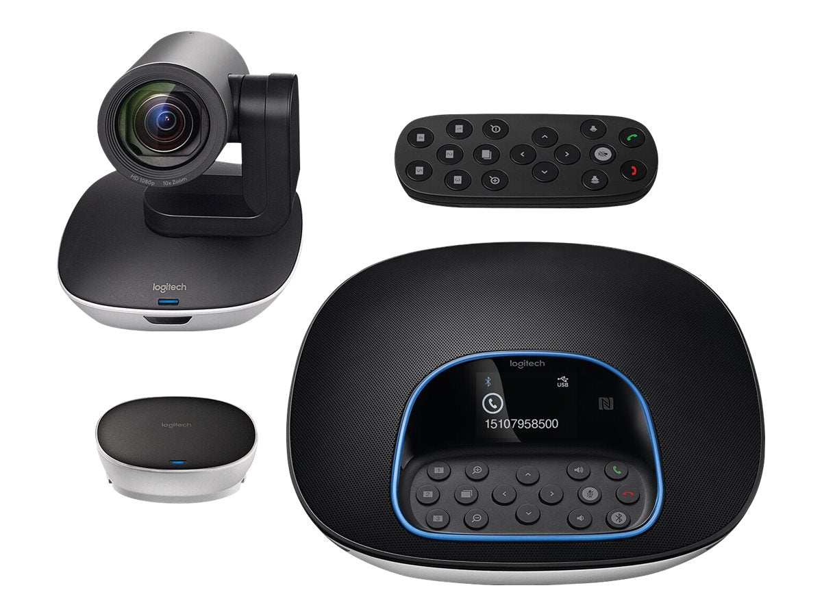 Logitech GROUP HD Video and Audio Conferencing System - Kit de videoconferencia-4