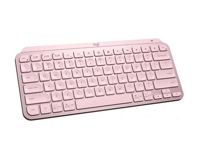 Logitech MX Keys Mini - eclado - Inalámbrico - Español - Bluetooth 5.0 / Bluetooth / 2.4 GHz / USB-C - Ergonomic Design - Rosa-3