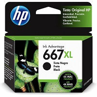 HP - 667XL - Ink cartridge - Black - 3YM81AL-1