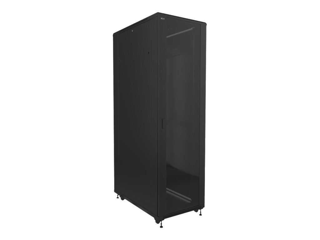 Nexxt Solutions - Rack armario - instalable en el suelo - RAL 9005, negro barniz - 42U - 19"-1