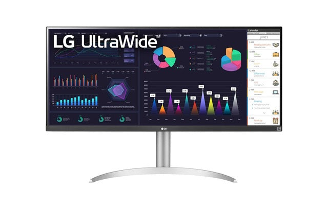 LG UltraWide 34WQ650-W - Monitor LED - 34" - 2560 x 1080 UWFHD @ 100 Hz - IPS - 400 cd/m² - 1000:1 - DisplayHDR 400 - 1 ms - HDMI, DisplayPort, USB-C - altavoces-2