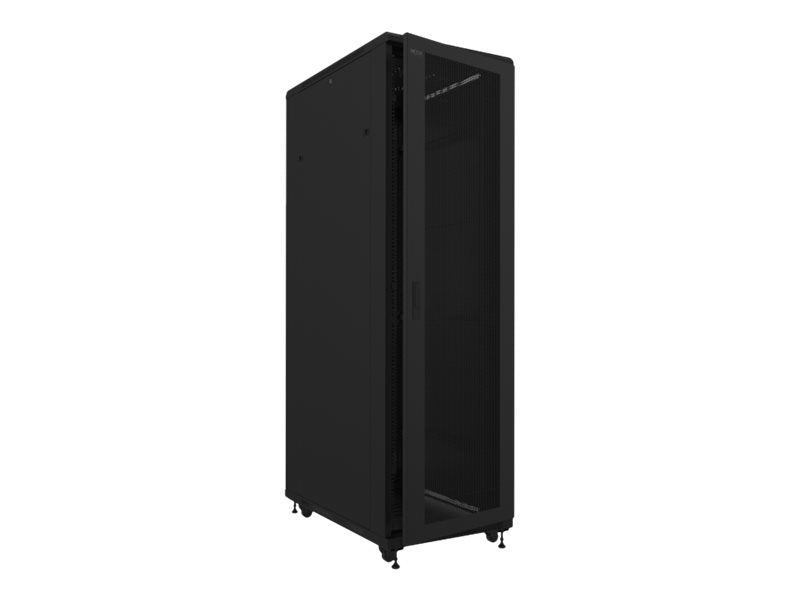 Nexxt Solutions - Rack armario - instalable en el suelo - RAL 9005, negro barniz - 42U - 19"-16