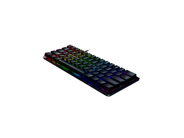 Razer Huntsman Mini - Teclado - retroiluminación - USB - QWERTY - EE. UU. - interruptor: Razer Clicky Optical Purple - negro-7