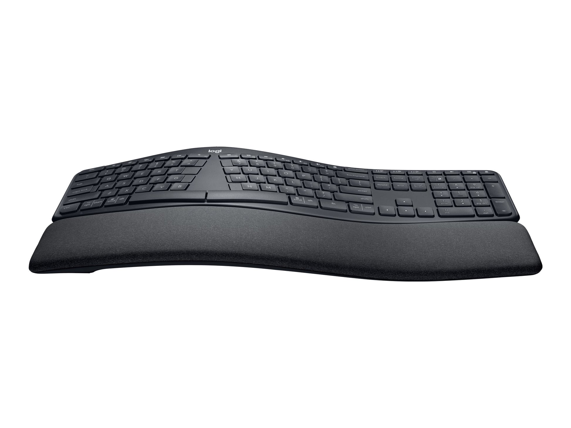 Logitech ERGO K860 - Teclado - inalámbrico - 2.4 GHz, Bluetooth 5.0 - grafito-19