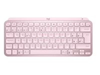 Logitech MX Keys Mini - eclado - Inalámbrico - Español - Bluetooth 5.0 / Bluetooth / 2.4 GHz / USB-C - Ergonomic Design - Rosa-4