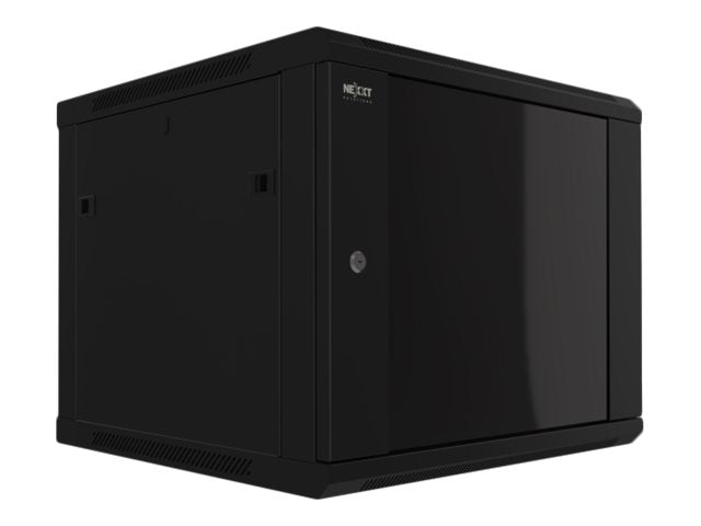 Nexxt Solutions - Rack armario - instalable en pared - RAL 9005, negro barniz - 6U - 19"-14