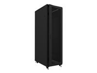 Nexxt Solutions - Rack armario - instalable en el suelo - RAL 9005, negro barniz - 42U - 19"-1