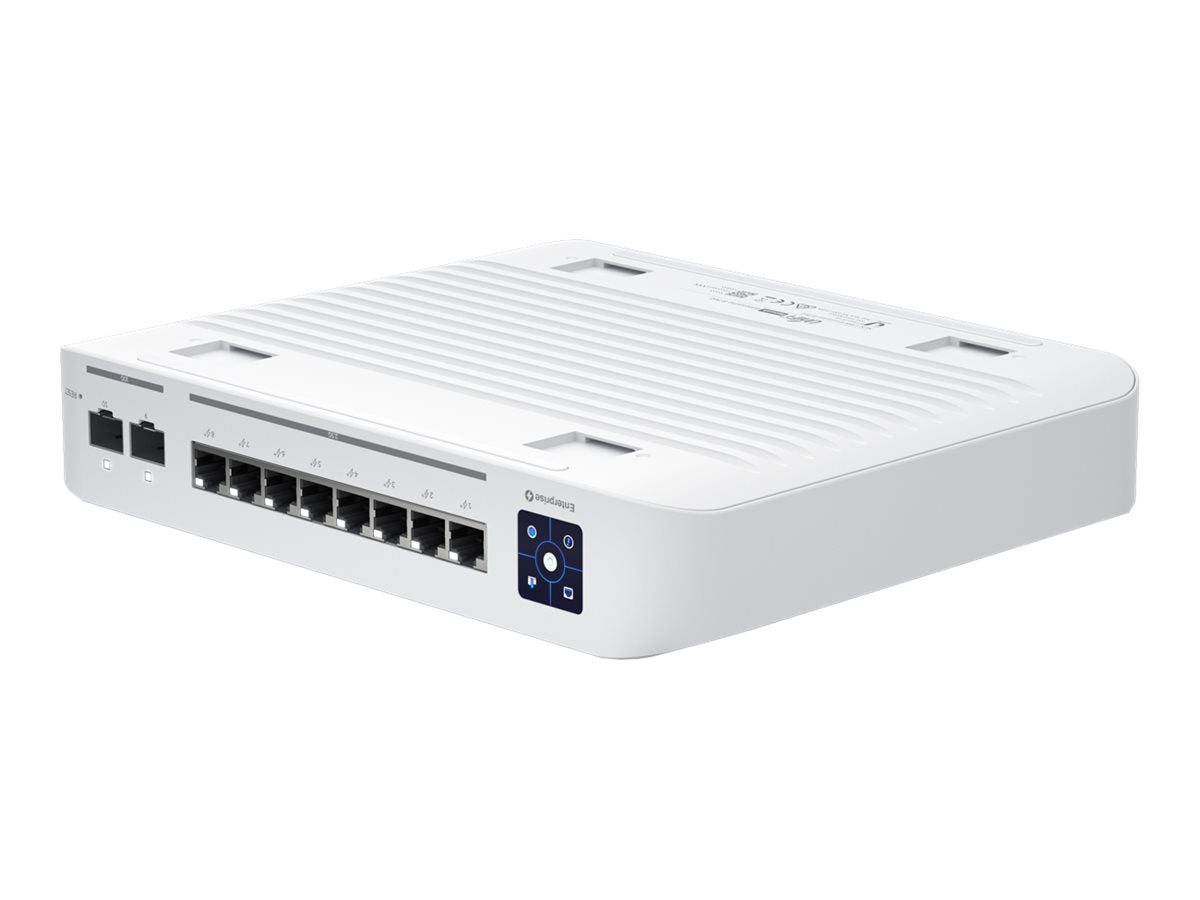 Ubiquiti UniFi Enterprise - Conmutador - L3 - Gestionado - 8 x 10/100/1000/2.5G (PoE+) + 2 x 1 Gigabit / 10 Gigabit SFP+ (enlace ascendente) - sobremesa - PoE+ (120 W)-5