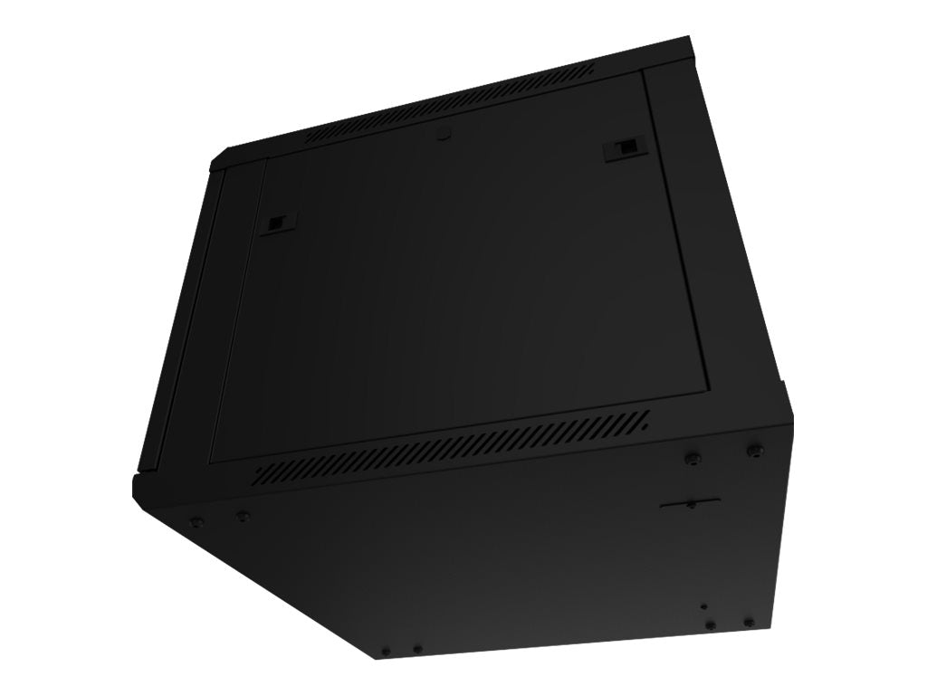 Nexxt Solutions - Rack armario - instalable en pared - RAL 9005, negro barniz - 12U - 19"-10