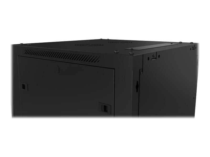 Nexxt Solutions - Rack armario - instalable en pared - RAL 9005, negro barniz - 9U - 19"-12