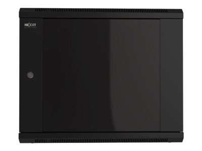 Nexxt Solutions - Rack armario - instalable en pared - RAL 9005, negro barniz - 9U - 19"-16