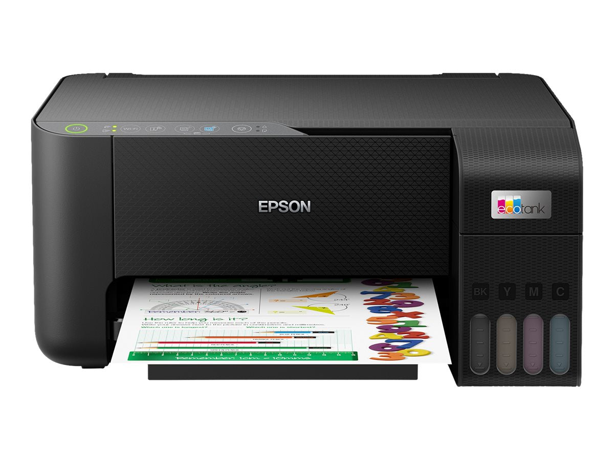 Epson EcoTank L3250 - Impresora multifunción - color - chorro de tinta - ITS - A4/Legal (material) - hasta 7.7 ppm (copiando) - hasta 10 ppm (impresión) - 100 hojas - USB 2.0, Wi-Fi(ax)-8