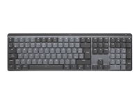 Logitech Master Series MX Mechanical - Teclado - retroiluminación - inalámbrico - Bluetooth LE - QWERTY - español - interruptor: táctil silencioso - grafito-9