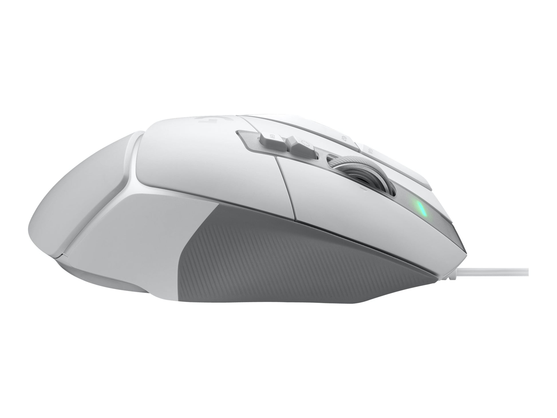 Logitech G502 X Wired Gaming Mouse - LIGHTFORCE hybrid optical-mechanical primary switches, HERO 25K gaming sensor, compatible with PC - macOS/Windows - White - Ratón - óptico - cableado - USB - blanco-5