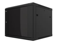 Nexxt Solutions - Rack armario - instalable en pared - RAL 9005, negro barniz - 6U - 19"-13
