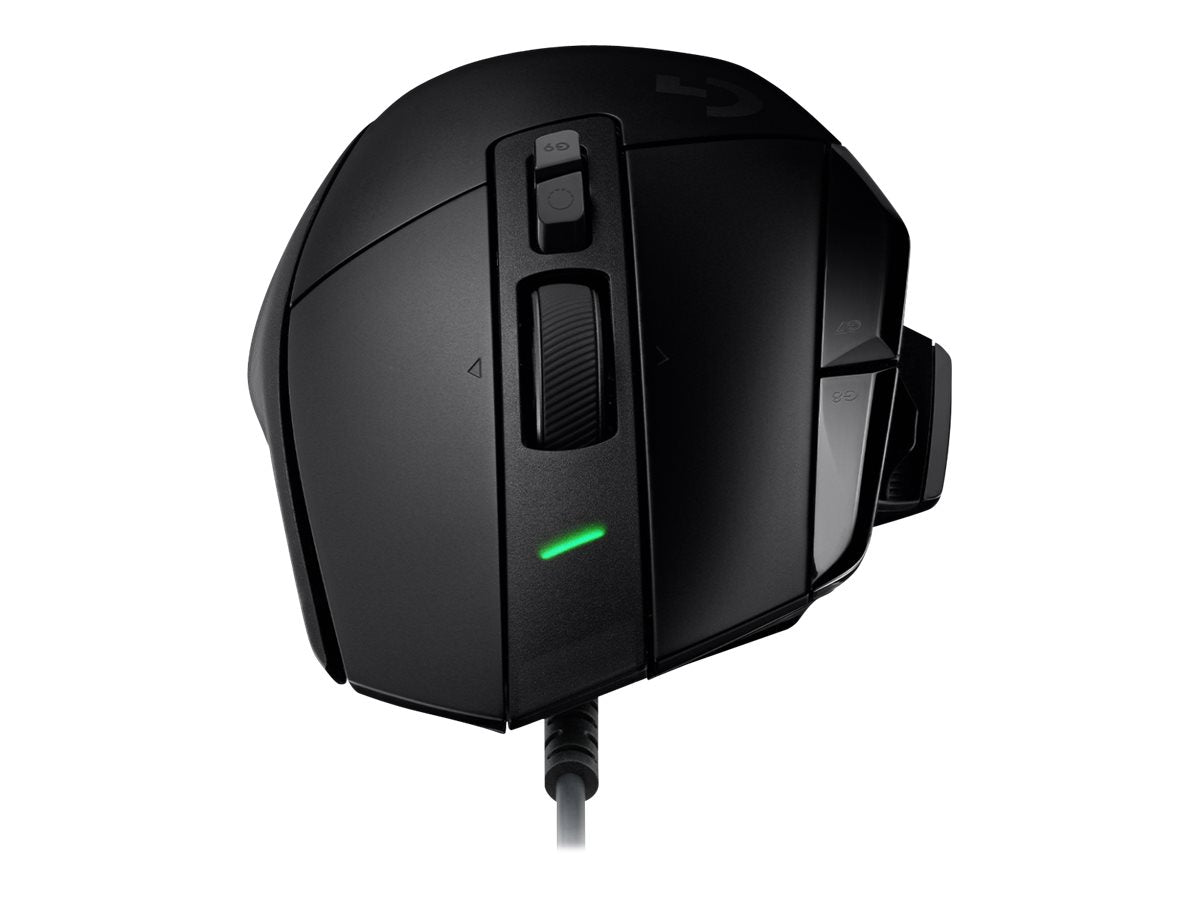 Logitech G502 X Wired Gaming Mouse - LIGHTFORCE hybrid optical-mechanical primary switches, HERO 25K gaming sensor, compatible with PC - macOS/Windows - Black - Ratón - óptico - cableado - USB - negro-7