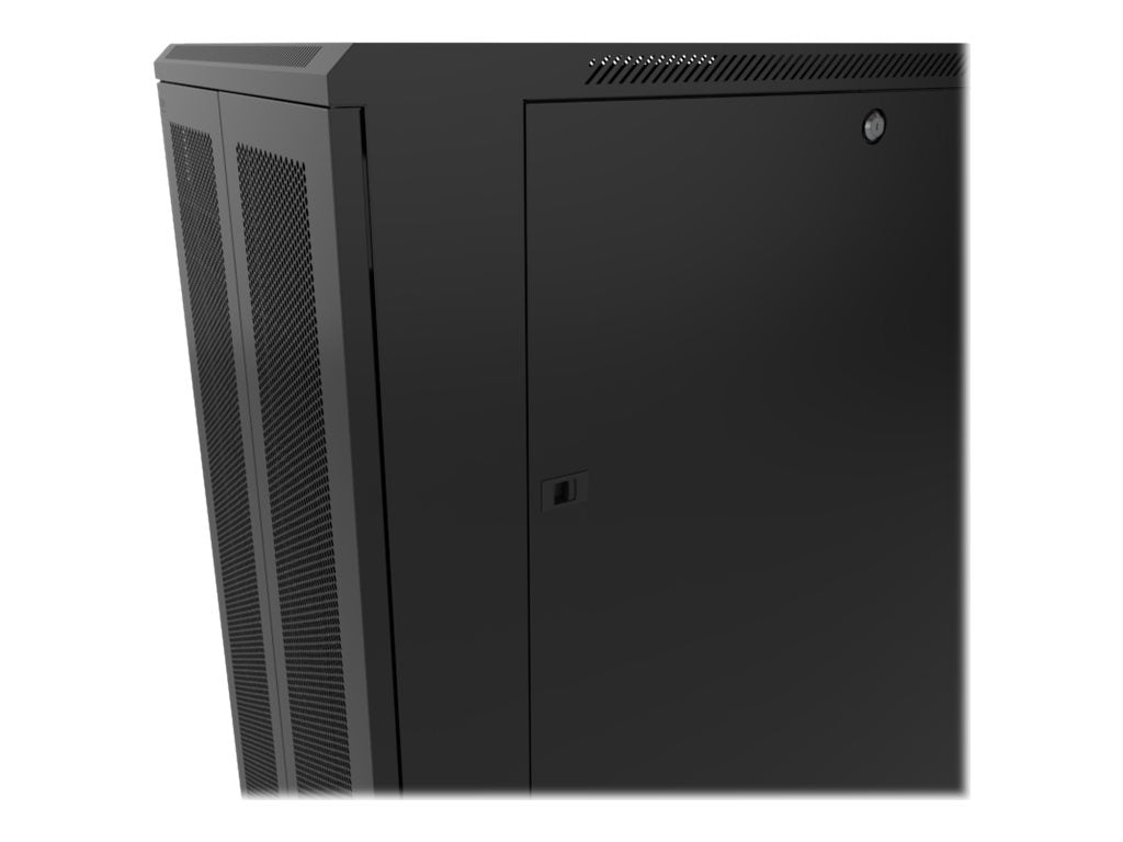 Nexxt Solutions - Rack armario - instalable en el suelo - RAL 9005, negro barniz - 42U - 19"-3