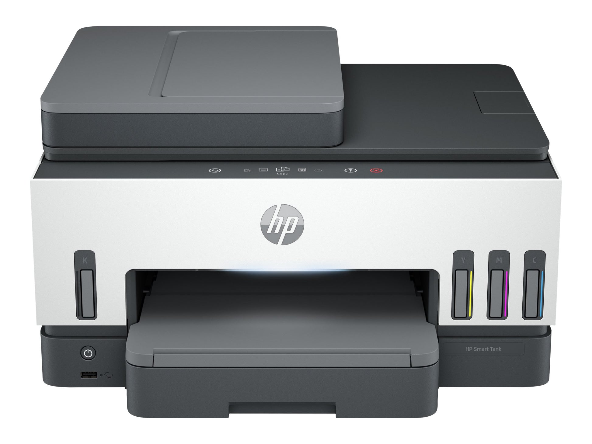 HP Smart Tank 790 All-in-One - Impresora multifunción - color - chorro de tinta - rellenable - Letter A (216 x 279 mm)/A4 (210 x 297 mm) (original) - A4/Legal (material) - hasta 13 ppm (copiando) - hasta 15 ppm (impresión) - 250 hojas - 33.6 Kbps - USB 2.-8