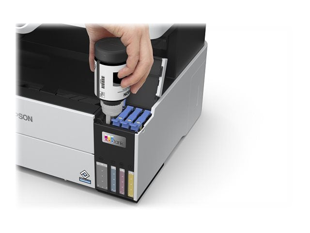 Epson EcoTank L6490 - Impresora multifunción - color - chorro de tinta - rellenable - 216 x 300 mm (original) - A4/Legal (material) - hasta 12 ppm (copiando) - hasta 17 ppm (impresión) - 250 hojas - 33.6 Kbps - LAN, USB 3.0, Wi-Fi(ac)-10