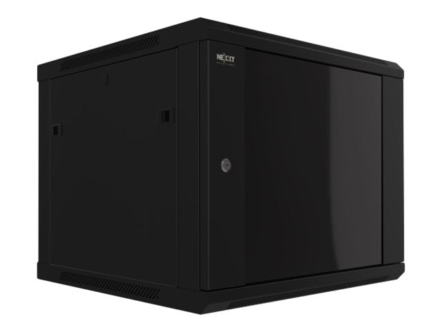 Nexxt Solutions - Rack armario - instalable en pared - RAL 9005, negro barniz - 9U - 19"-14