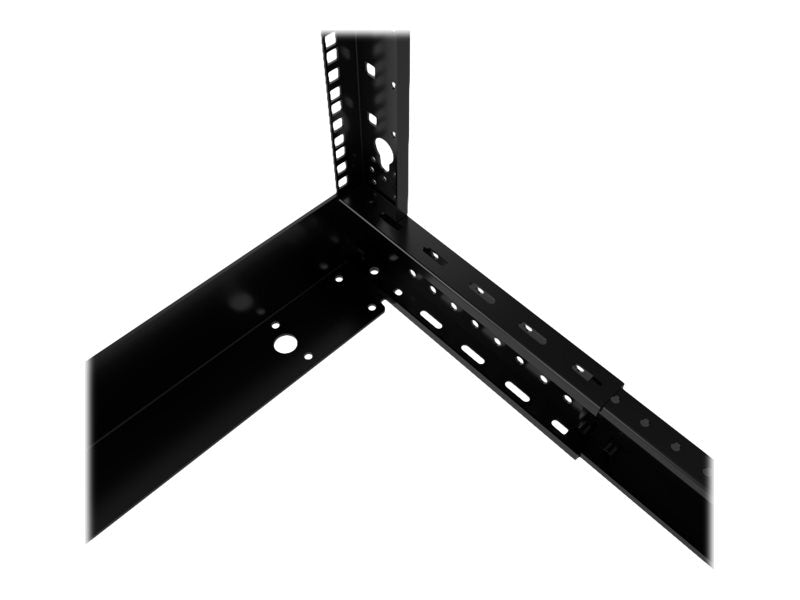 Nexxt Solutions - Rack marco abierto - 4 postes - instalable en el suelo - RAL 9005, negro barniz - 42U - 19"-8