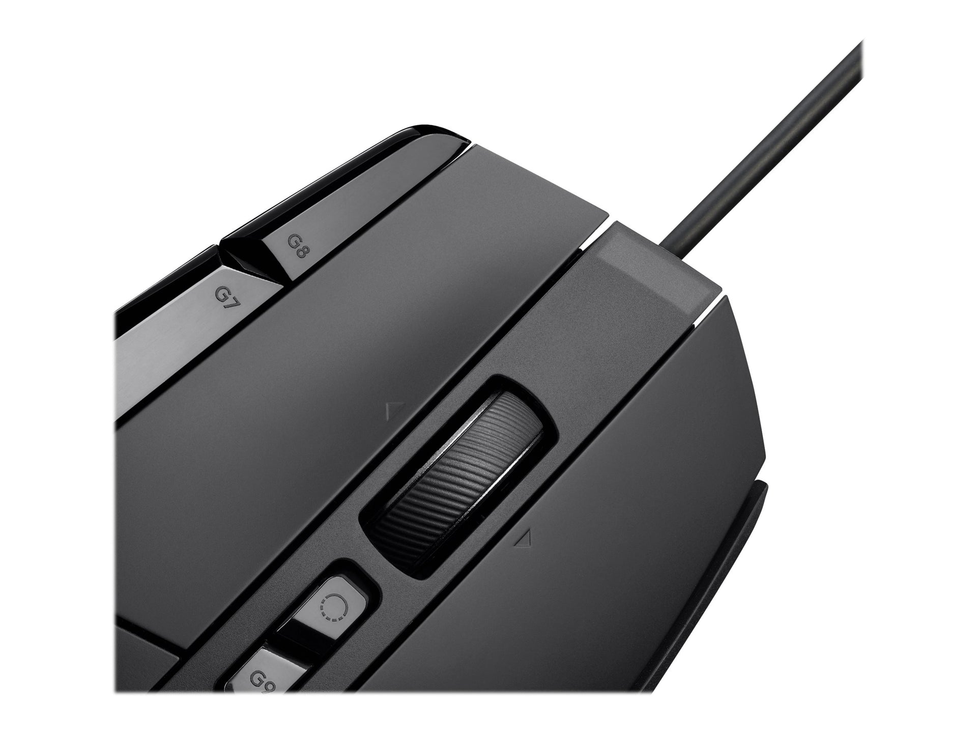 Logitech G502 X Wired Gaming Mouse - LIGHTFORCE hybrid optical-mechanical primary switches, HERO 25K gaming sensor, compatible with PC - macOS/Windows - Black - Ratón - óptico - cableado - USB - negro