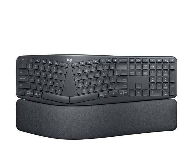 Logitech ERGO K860 - Teclado - inalámbrico - 2.4 GHz, Bluetooth 5.0 - grafito-17