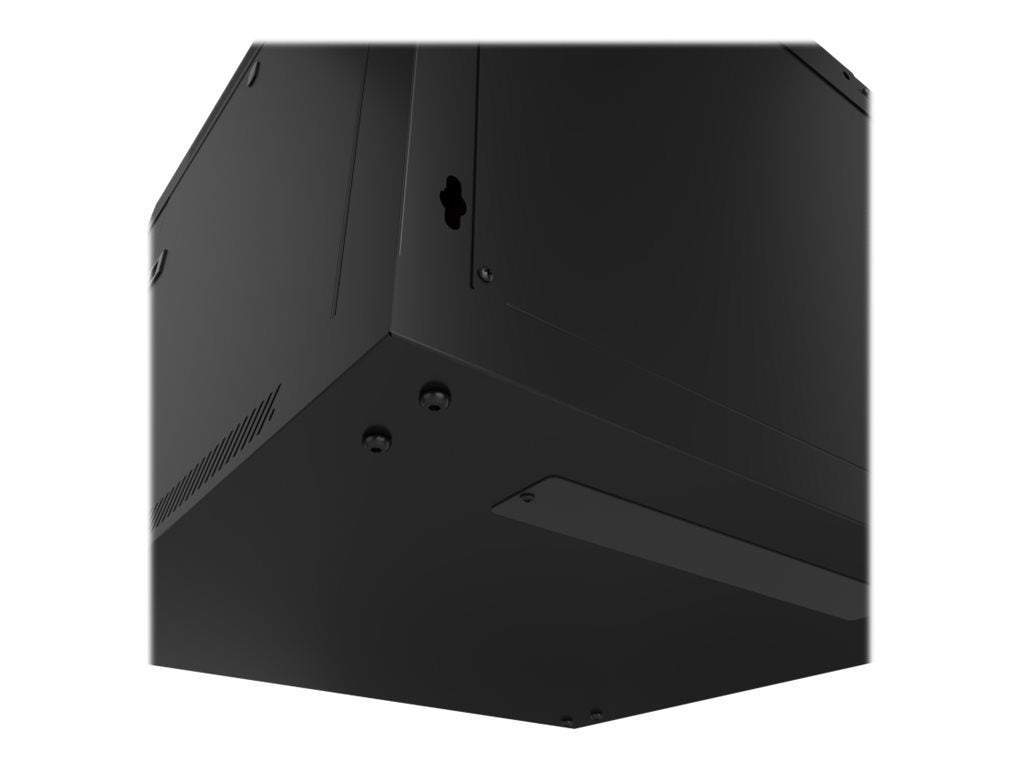 Nexxt Solutions - Rack armario - instalable en pared - RAL 9005, negro barniz - 9U - 19"-12