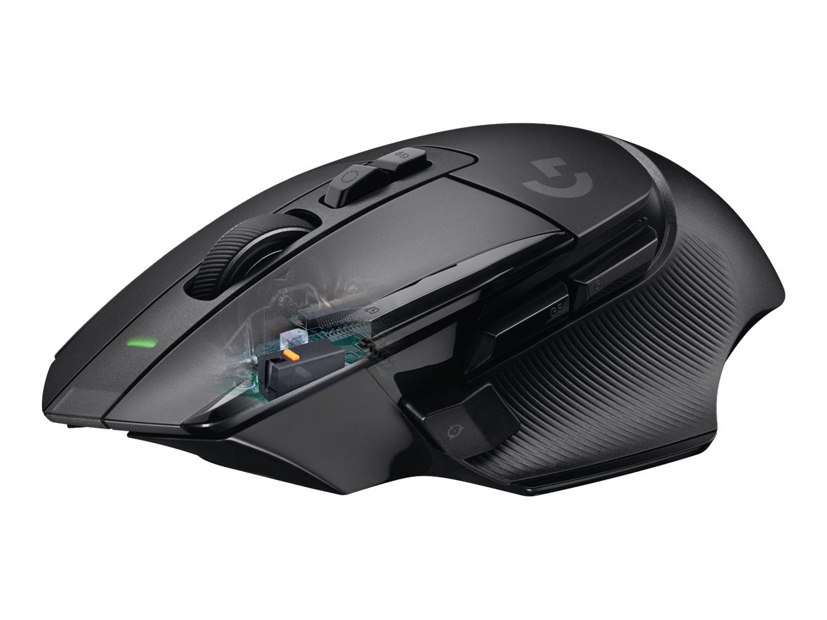Logitech G G502 X LIGHTSPEED - Ratón - óptico - inalámbrico - 2.4 GHz - receptor USB de Logitech LIGHTSPEED - negro-13