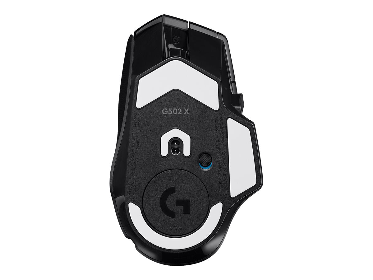 Logitech G G502 X LIGHTSPEED - Ratón - óptico - inalámbrico - 2.4 GHz - receptor USB de Logitech LIGHTSPEED - negro-16