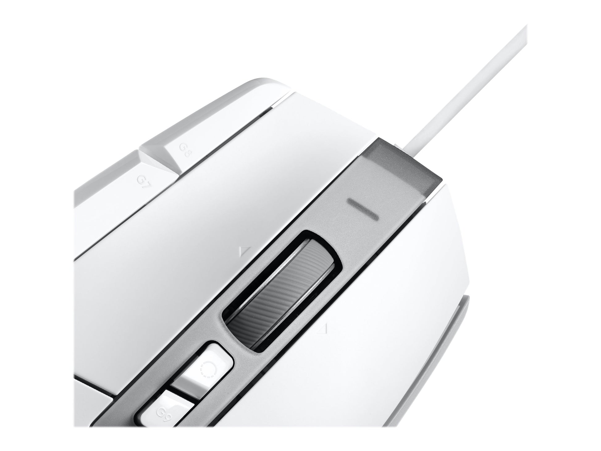 Logitech G502 X Wired Gaming Mouse - LIGHTFORCE hybrid optical-mechanical primary switches, HERO 25K gaming sensor, compatible with PC - macOS/Windows - White - Ratón - óptico - cableado - USB - blanco-4