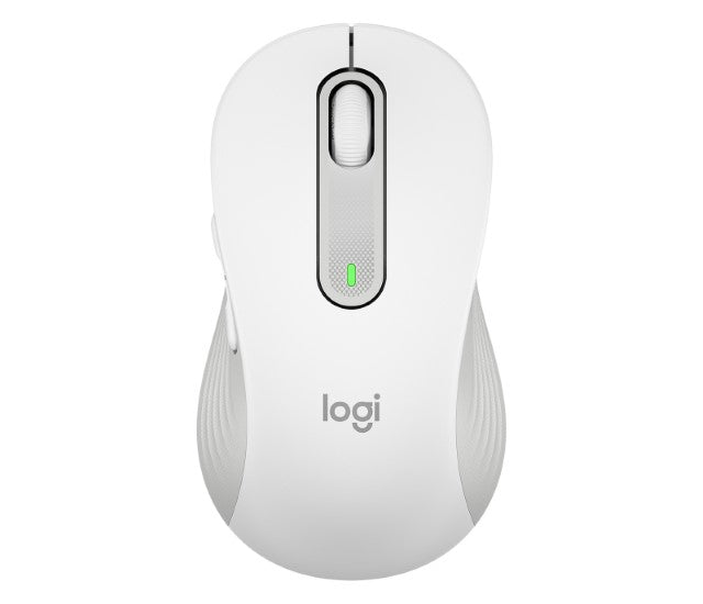 Logitech Signature M650 L - Ratón - tamaño grande - óptico - 5 botones - inalámbrico - Bluetooth, 2.4 GHz - receptor de USB Logitech Logi Bolt - blanco hueso-4