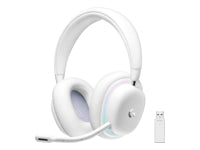 Logitech G735 Wireless Gaming Headset - White Mist - Auricular - tamaño completo - Bluetooth / LIGHTSPEED - inalámbrico - conector de 3,5 mm - niebla blanca