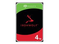 Seagate IronWolf ST4000VN006 - Disco duro - 4 TB - interno - SATA 6Gb/s - 5400 rpm - búfer: 256 MB - con Recuperación de datos Seagate Rescue de 3 años