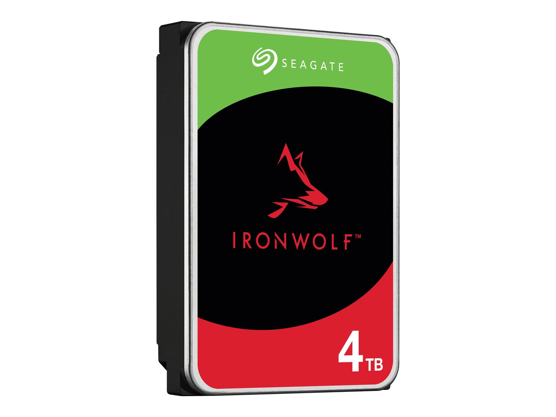 Seagate IronWolf ST4000VN006 - Disco duro - 4 TB - interno - SATA 6Gb/s - 5400 rpm - búfer: 256 MB - con Recuperación de datos Seagate Rescue de 3 años-1