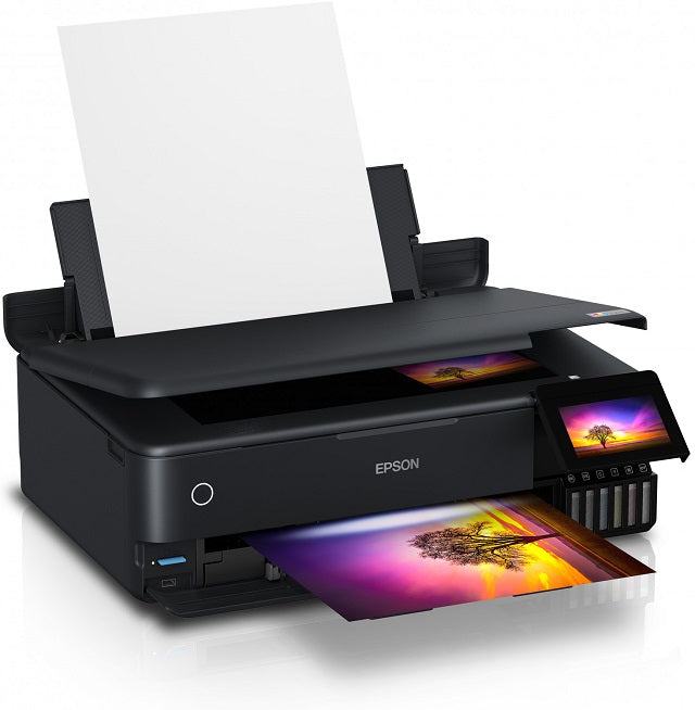 Epson EcoTank L8180 - Impresora multifunción - color - chorro de tinta - A3 (material) - hasta 16 ppm (impresión) - 100 hojas - USB 2.0, LAN, Wi-Fi(n)-6