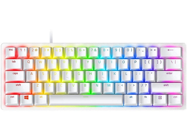 Razer Huntsman Mini - Teclado - retroiluminación - USB - EE. UU. - interruptor: Razer Linear Optical - mercurio-7