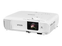 Epson PowerLite 118 - Proyector 3LCD - portátil - 3800 lúmenes (blanco) - 3800 lúmenes (color) - XGA (1024 x 768) - 4:3 - LAN-7