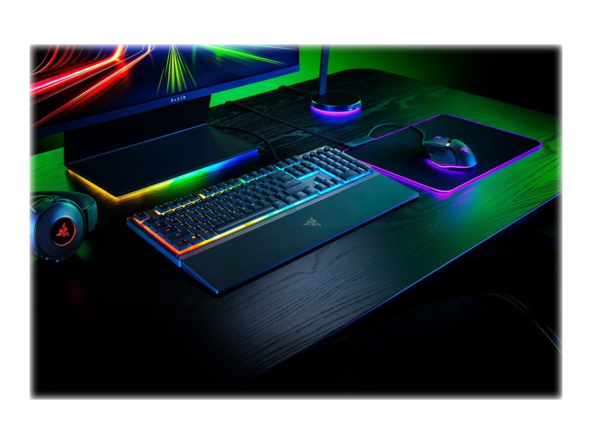Razer Ornata V3 - Teclado - perfil bajo - retroiluminación - QWERTY - EE. UU.-1