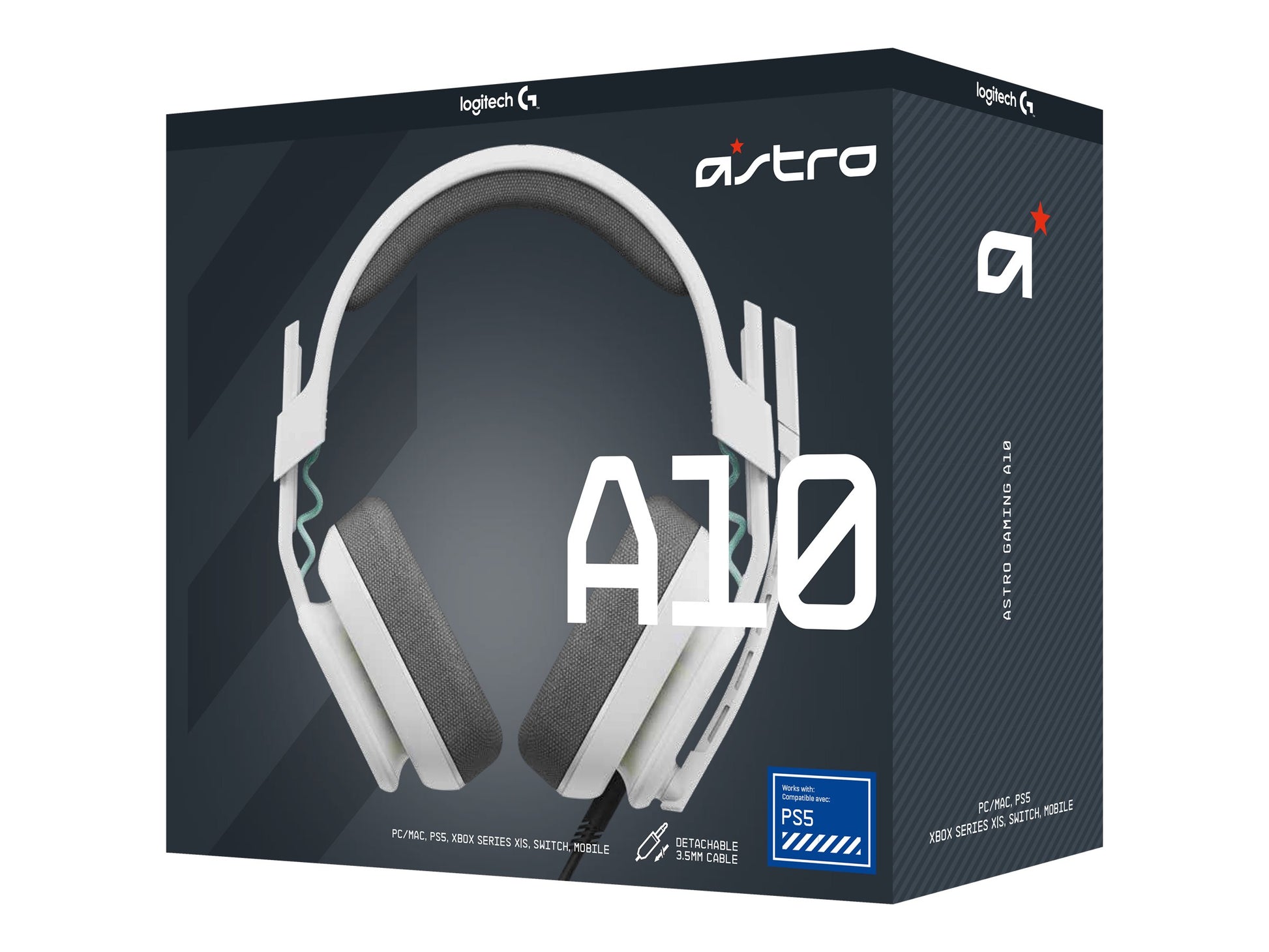 ASTRO Gaming A10 Gen 2 - Auricular - tamaño completo - cableado - blanco-18