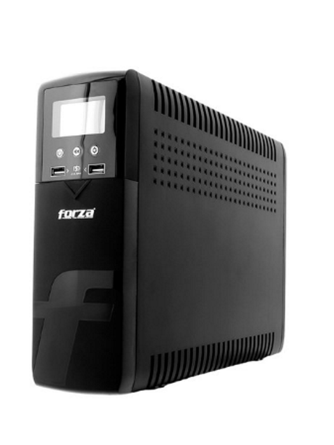 Forza - UPS - Line interactive - 900 Watt - 1500 VA - AC 110/120 V - Pure Sine Wave NEMA-2
