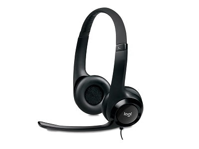 Logitech USB Headset H390 - Auricular - en oreja - cableado - USB-18