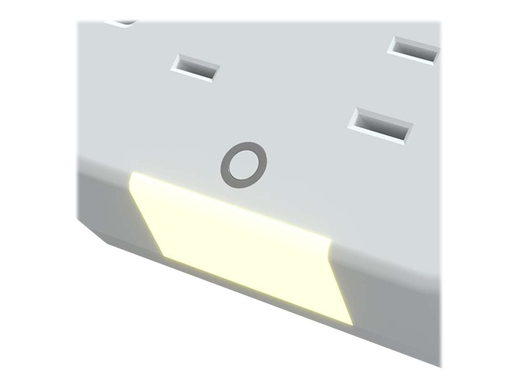 Forza FWT-631USBC - Protector contra sobretensiones (montaje en pared) - CA 125 V - 1875 vatios - conectores de salida: 6 - blanco-5