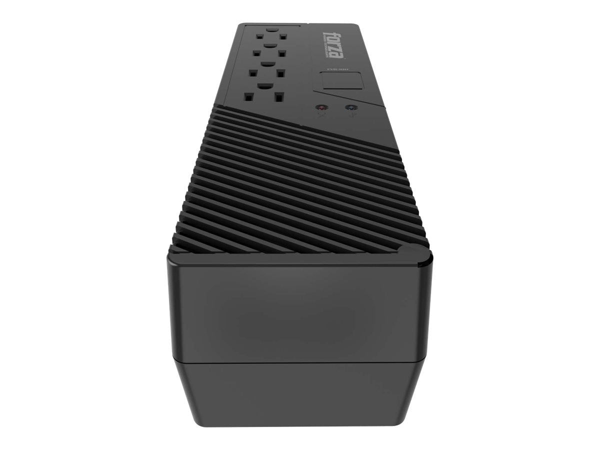 Forza FVR Series FVR-1011 - Regulador automático de voltaje (montaje en pared) - CA 115 V - 500 vatios - 1000 VA - conectores de salida: 4 - negro-17