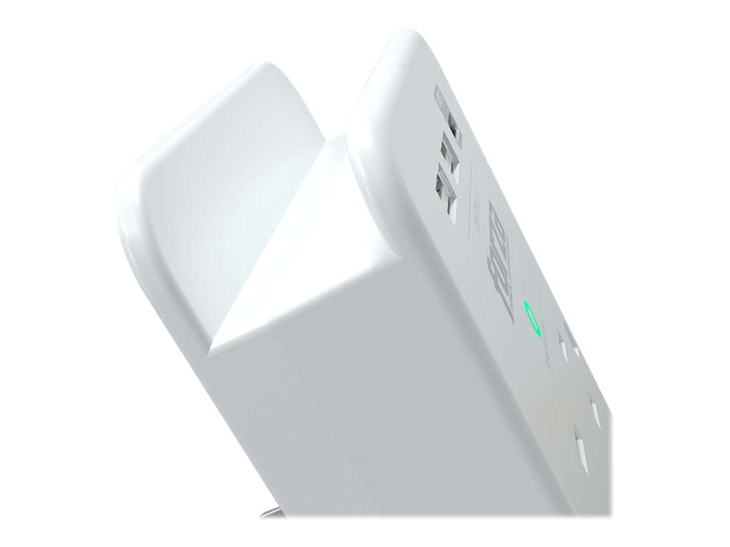 Forza FWT-631USBC - Protector contra sobretensiones (montaje en pared) - CA 125 V - 1875 vatios - conectores de salida: 6 - blanco-11