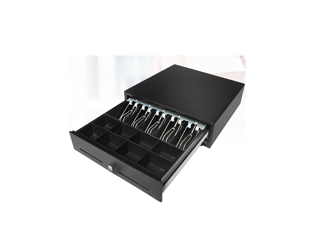 Custom America 20x20x6 Value Blk Cash Drawer 5B/8C RJ12 1yr war-5