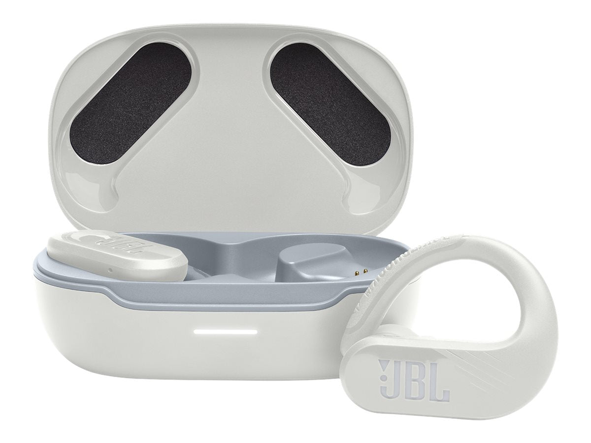JBL Endurance Peak 3 - Auriculares inalámbricos con micro - en oreja - montaje encima de la oreja - Bluetooth - blanco-9