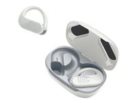 JBL Endurance Peak 3 - Auriculares inalámbricos con micro - en oreja - montaje encima de la oreja - Bluetooth - blanco