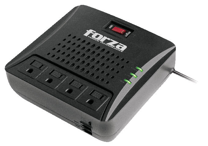 Forza FVR Series FVR-3001 - Regulador automático de voltaje - CA 110/120 V - 1500 vatios - 3000 VA - conectores de salida: 4-2